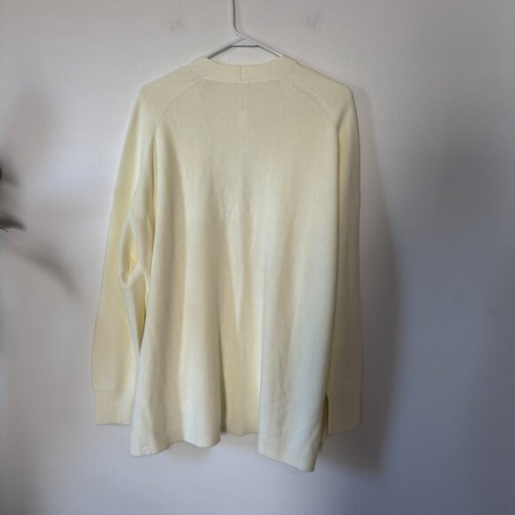 Lululemon Side Slit Sweater Wrap Lemon Sorbet NWT - Picture 7 of 10